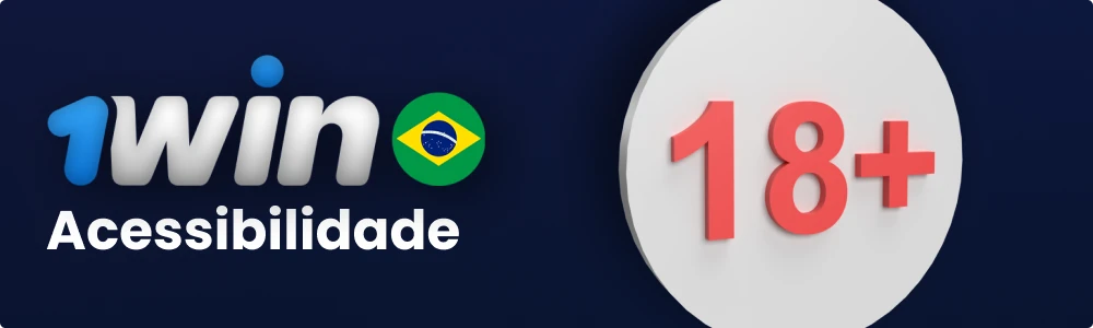 Acessibilidade para usuários do site da 1win
